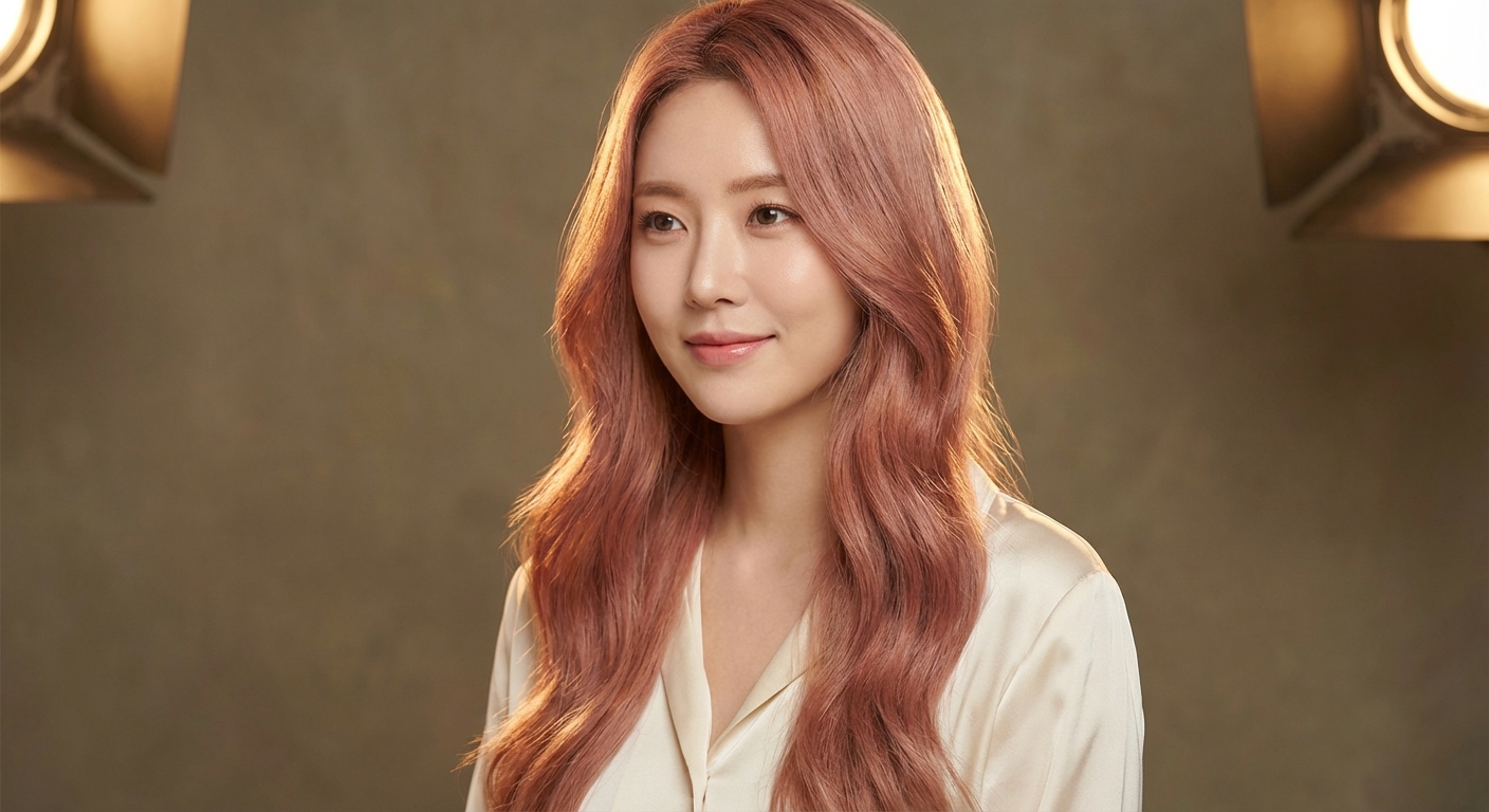 로즈 골드 컬러링