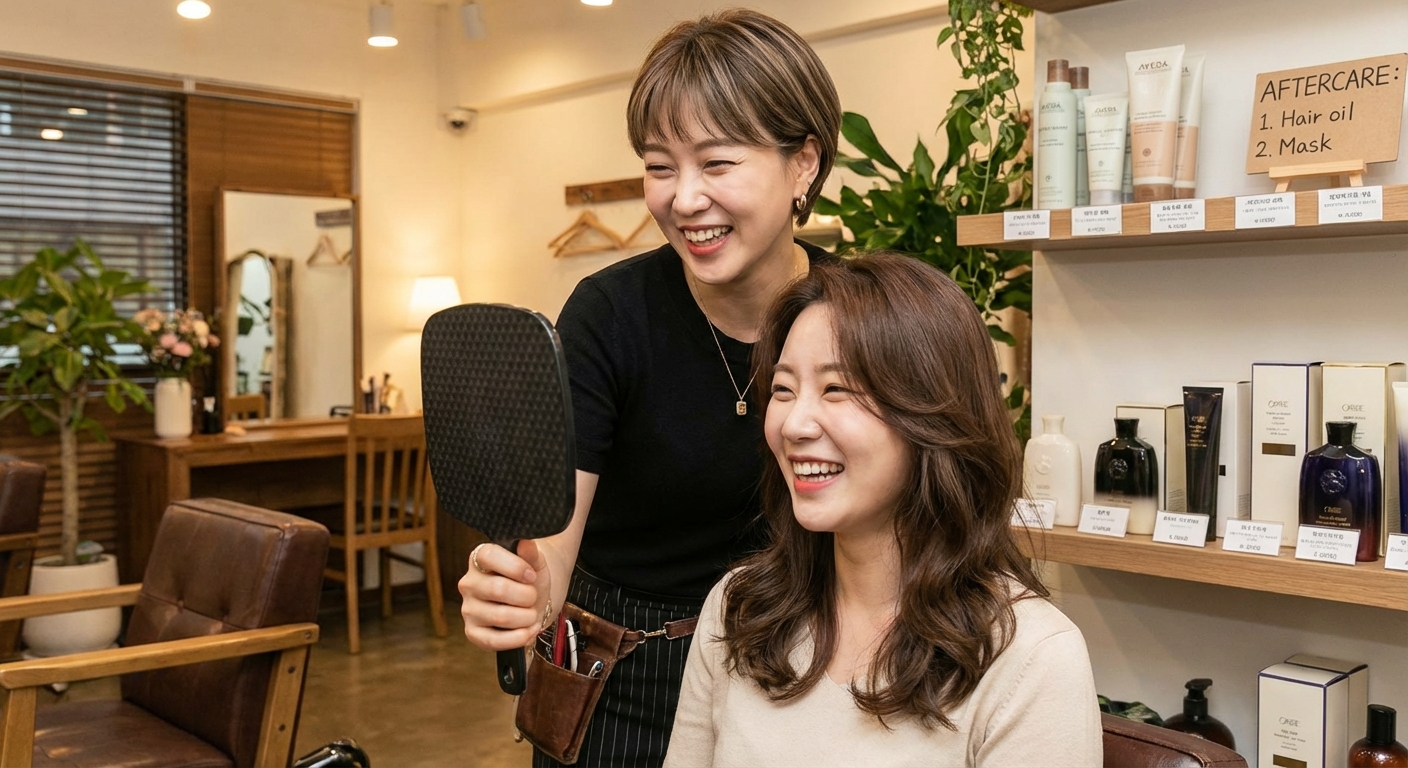 시술 완료 후 마무리 케어와 안내